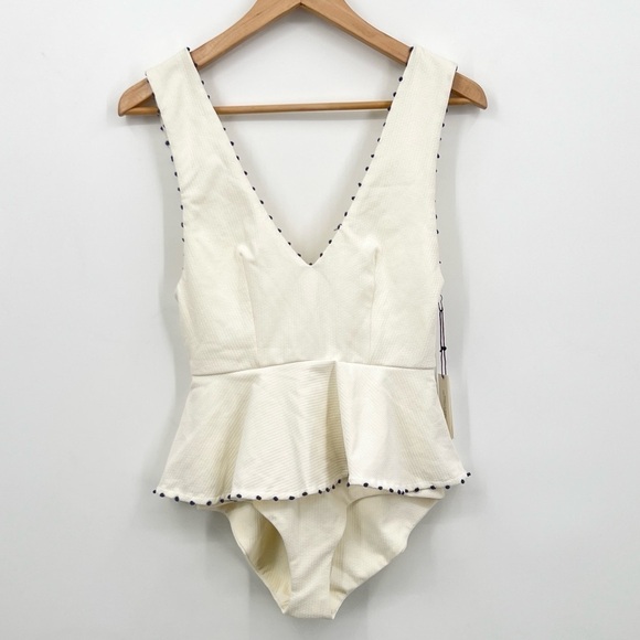 Marysia Swim White One Piece Swimsuit FRENCH GRAMERCY MAILLOT NWT XS - Picture 2 of 6